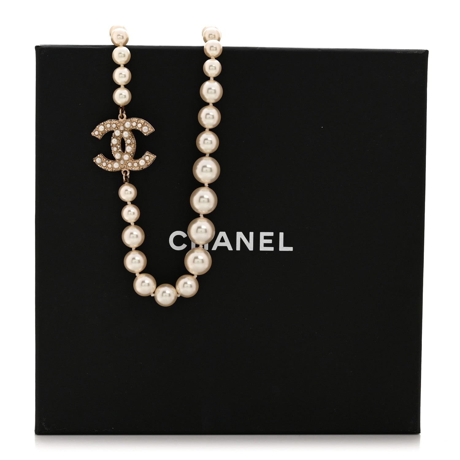 ドッゾペット パール 100周年記念 ネックレス ライトゴールド（カスタマイズ対応）