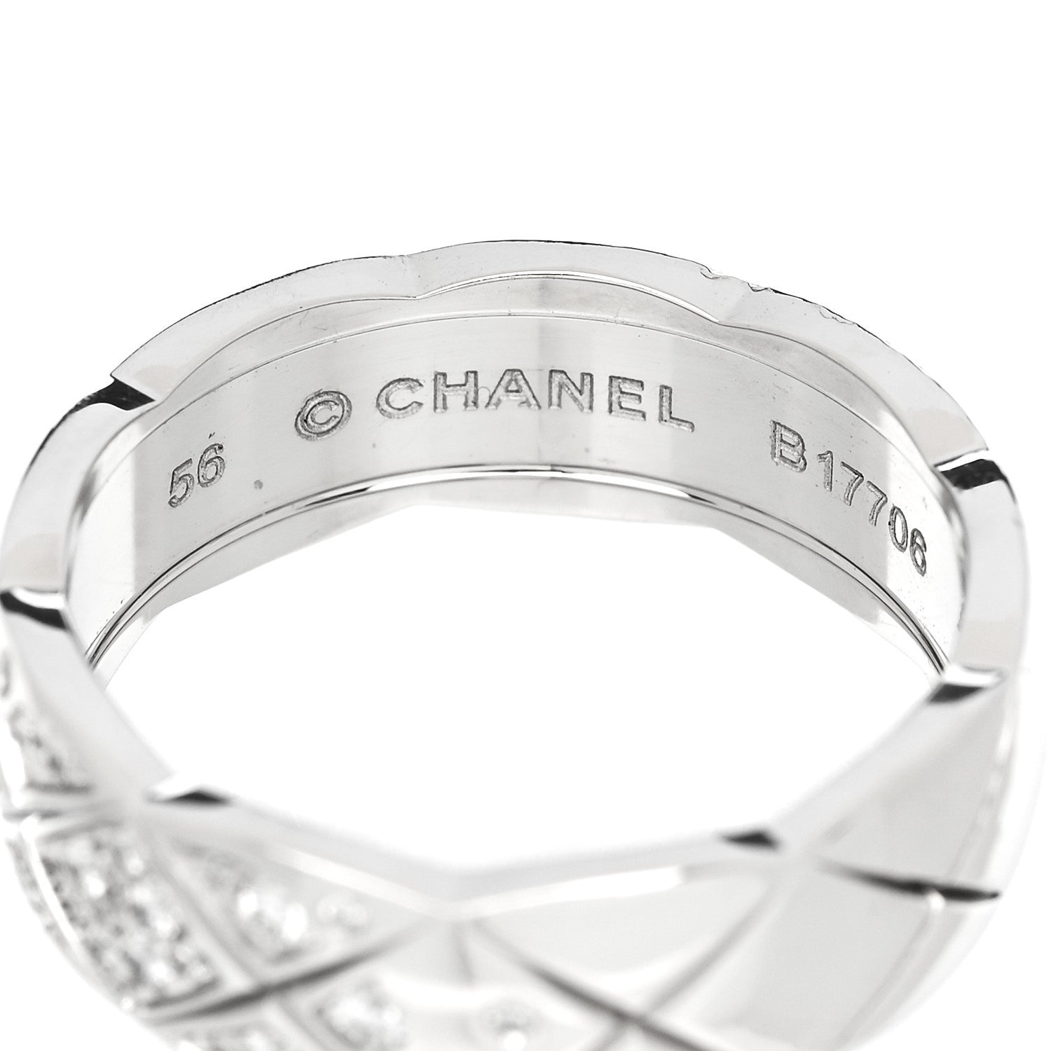 ドッゾペット 18K ホワイトゴールド ダイヤモンド スモール リング 56 7.75（カスタマイズ対応）