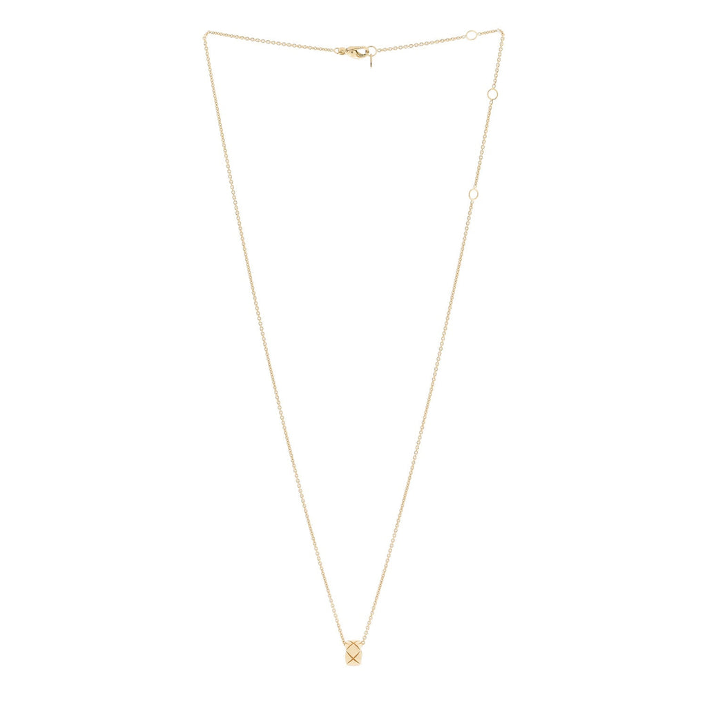 ドッゾペット 18K イエローゴールド 小さなラウンド ペンダント ネックレス（カスタマイズ対応）